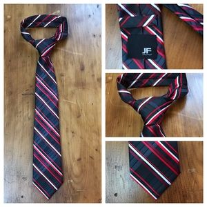 ✨3/$12✨ Men’s J. Ferrar Red, Black & White Tie